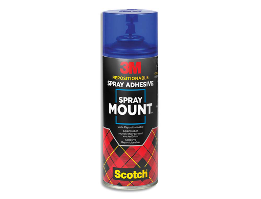 Colle aérosol 3m spray mount idéale montages successifs repositionnable puis définitif 400ml