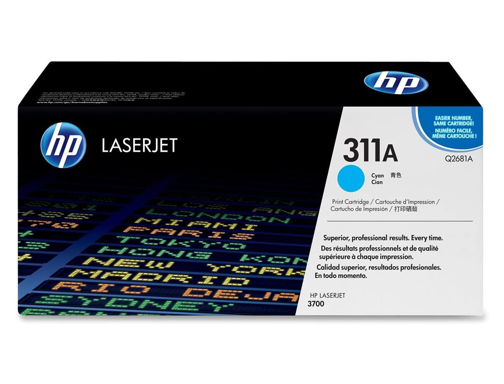 Toner laser original hp q2681a 6000 p cyan