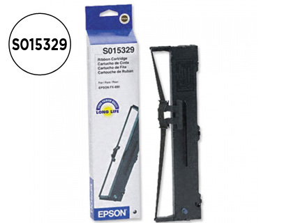 Ruban original epson c13s015329 noir