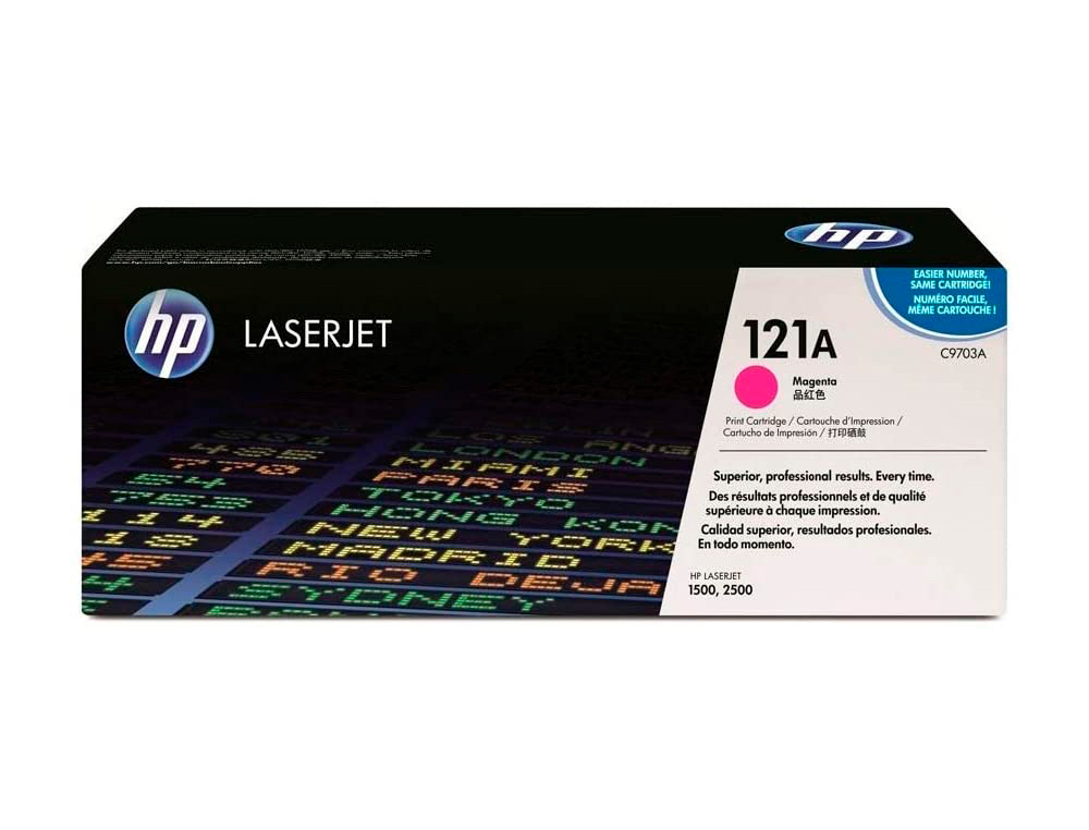 Toner laser original hp c9703a 4000 p magenta