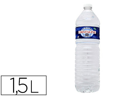 Eau plate cristaline bouteille 1.5l