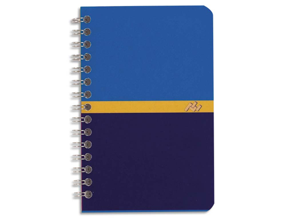 Carnet conquérant sept reliure intégrale papier surfin 70g couverture carte couchée vernie 250g 9x14cm 100 pages 5x5mm