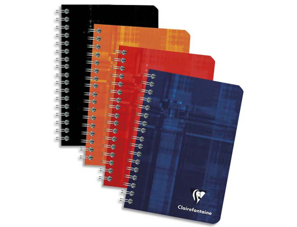 Carnet clairefontaine reliure intégrale papier vélin velouté couverture pelliculée lavable 9x14cm 100 pages 90g 5x5mm