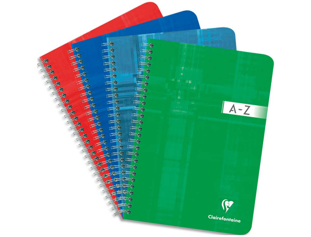 Répertoire clairefontaine reliure intégrale papier vélin velouté couverture lavable a5 148x210mm 180 pages 90g 5x5