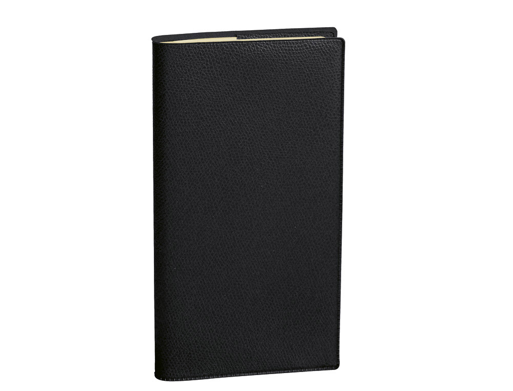 Agenda quo vadis planorizon impala 13 mois 88x170mm 1 semaine 2 pages coloris noir