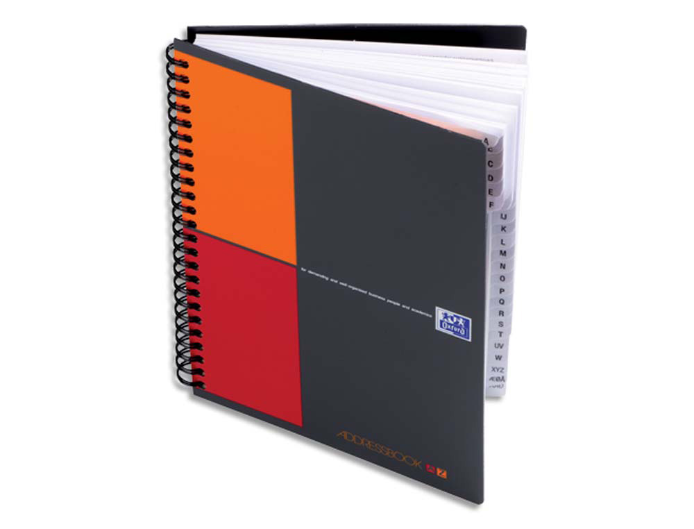 Cahier répertoire oxford international reliure intégrale couverture pp a5 14,8x21cm 80g 144 pages réglure spécifique