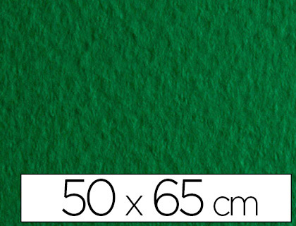 Papier dessin fabriano feuille tiziano 160g 50x65cm unicolore vert billard