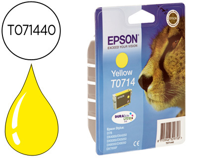 Cartouche d'encre original epson c13t07144010 405 p jaune