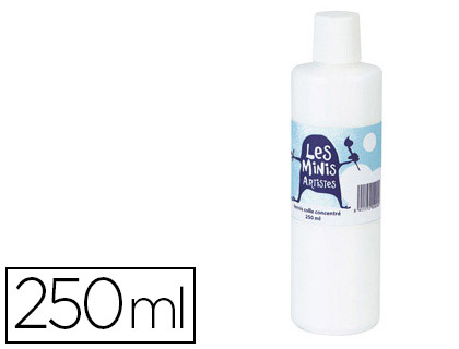 Colle vernis les minis artistes colle concentrée toutes techniques vernis collage spécialement serviette pot 250ml