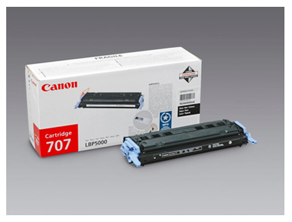 Toner laser original canon 707 2500 p noir