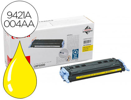 Toner laser original canon 9421a004aa 2000 p jaune