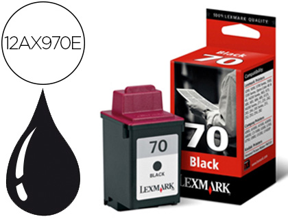 Cartouche d'encre original lexmark 600 p noir