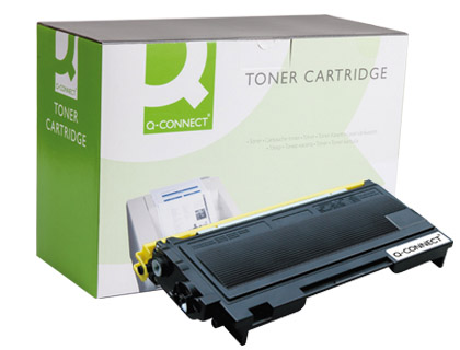 Toner laser compatible q-connect brother tn2000 2500 p noir