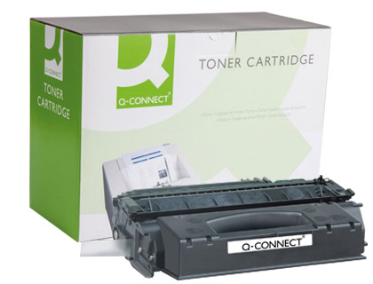Toner laser compatible q-connect hp q7553x 7000 p noir