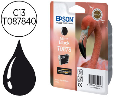 Cartouche d'encre original epson c13t08784010 520 p noir