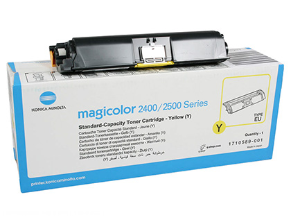 Toner laser original konica minolta 171 1500 p jaune
