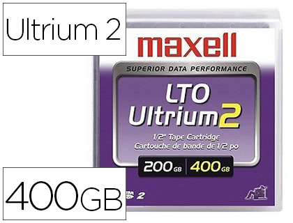Cartouche maxell lto ultrium 2