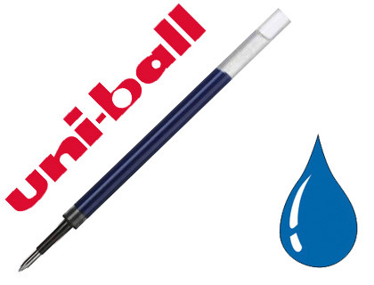Recharge uni-ball roller rt 207 rt 207 premier largeur moyenne coloris bleu