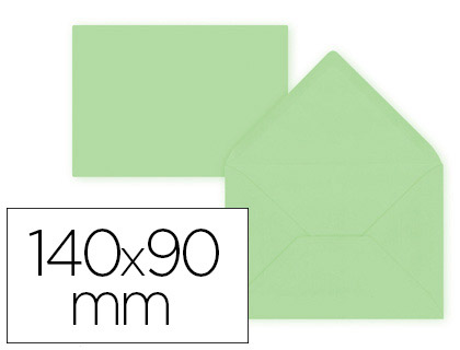 Enveloppe gpv élections c30 90x140mm 80g recyclable non gommée patte triangulaire coloris vert boîte 1000 unités