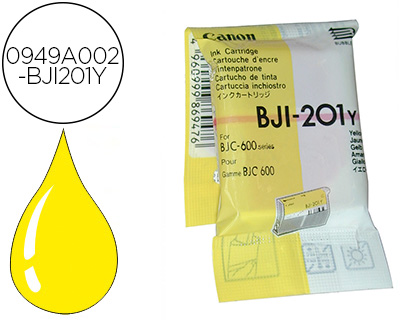Cartouche d'encre original canon 0949 210 p jaune