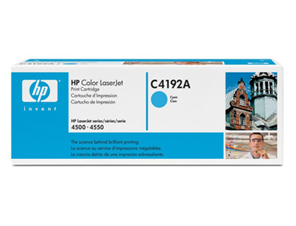 Toner laser original hp c4192a 6000 p cyan
