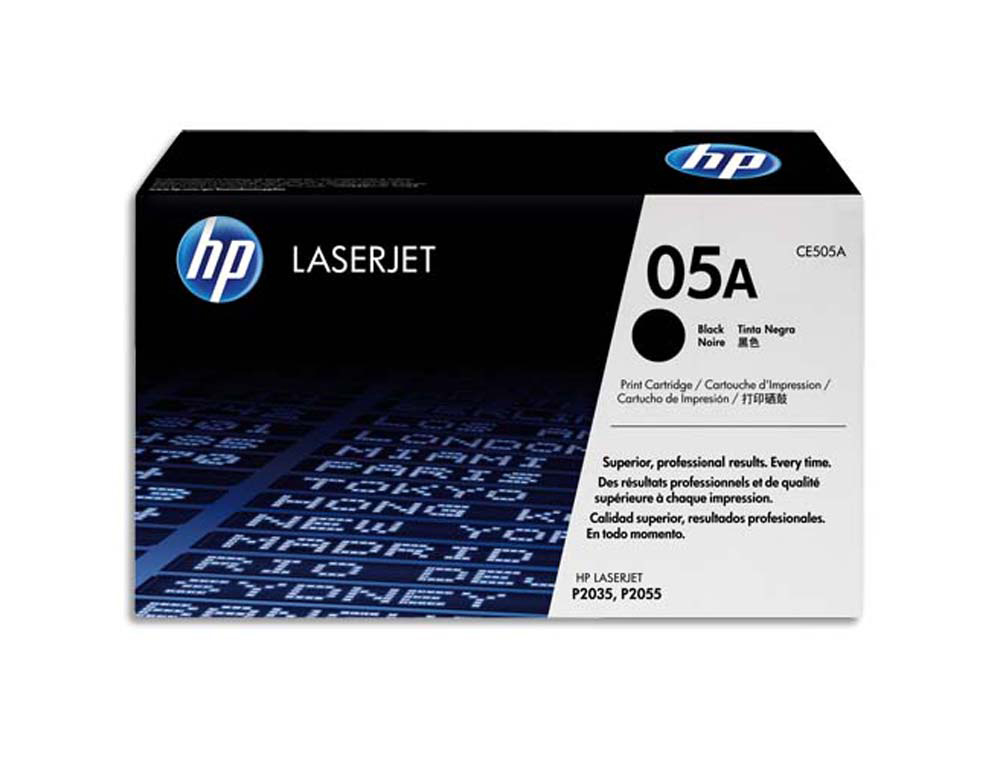Toner laser original hp ce505a 2300 p noir