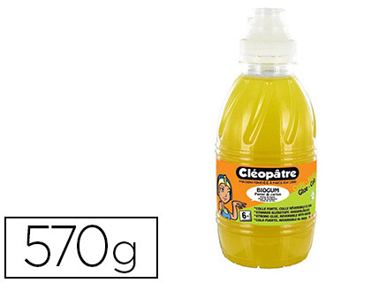 Colle scolaire cléopâtre cléobio liquide forte prise différée applicateur mousse recharge 570g