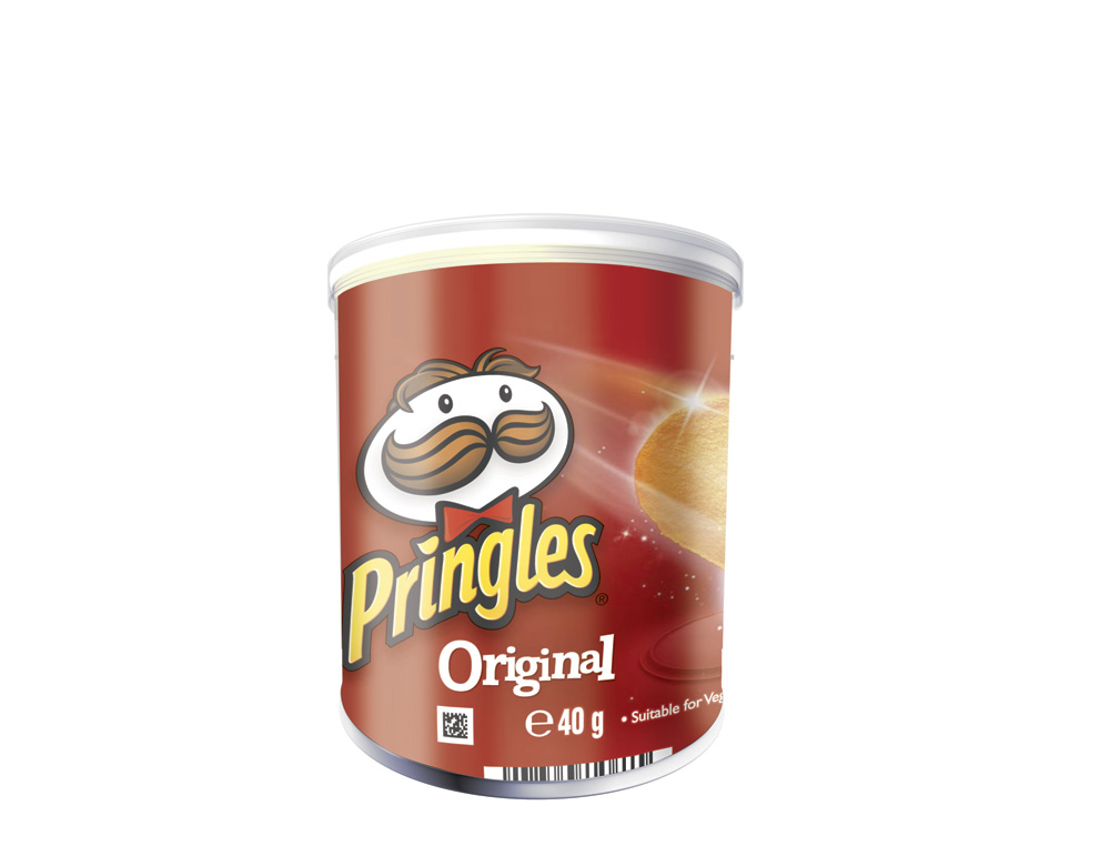 Biscuiterie salée pringles original boîte 40g