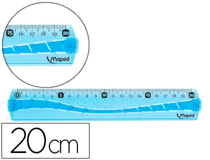 Règle maped flex 20cm plate incassable