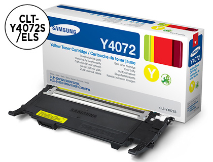 Toner laser original samsung clt-y4072s 1500 p jaune