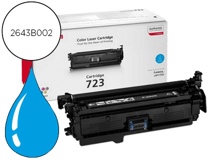 Toner laser original canon 2643b002 8500 p cyan