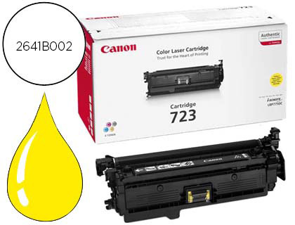 Toner laser original canon 2641b002 8500 p jaune
