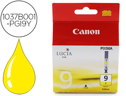 Cartouche d'encre original canon 1037 1070 p jaune