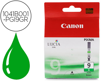 Cartouche d'encre original canon 1041 1600 p vert