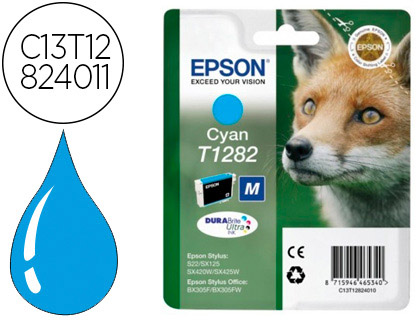Cartouche d'encre original epson c13t12824010 175 p cyan