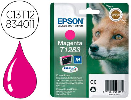 Cartouche d'encre original epson c13t12834010 140 p magenta