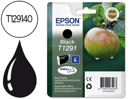 Cartouche d'encre original epson c13t12914011 400 p noir