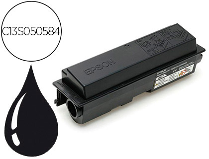 Toner laser original epson c13s050584 8000 p noir