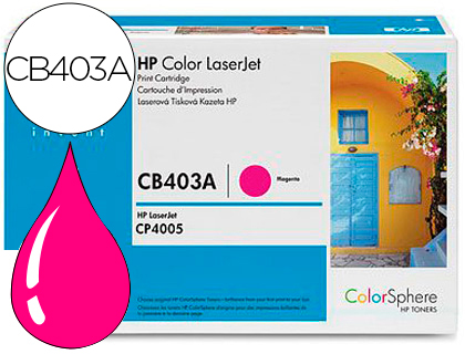 Toner laser original hp 403a 7500 p magenta