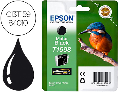 Cartouche d'encre original epson c13t15984010 noir