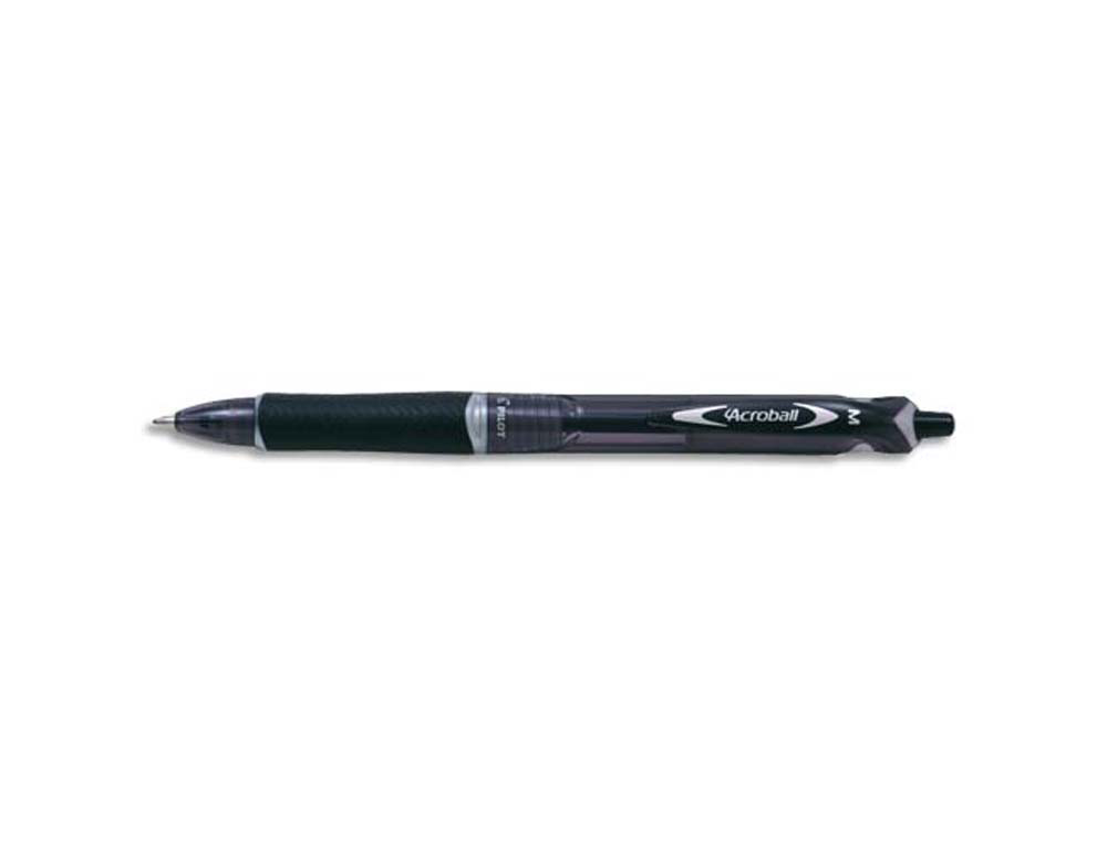 Stylo-bille pilot rt acroball begreen écriture moyenne 1.0mm rétractable glisse extrême corps couleur encre noire