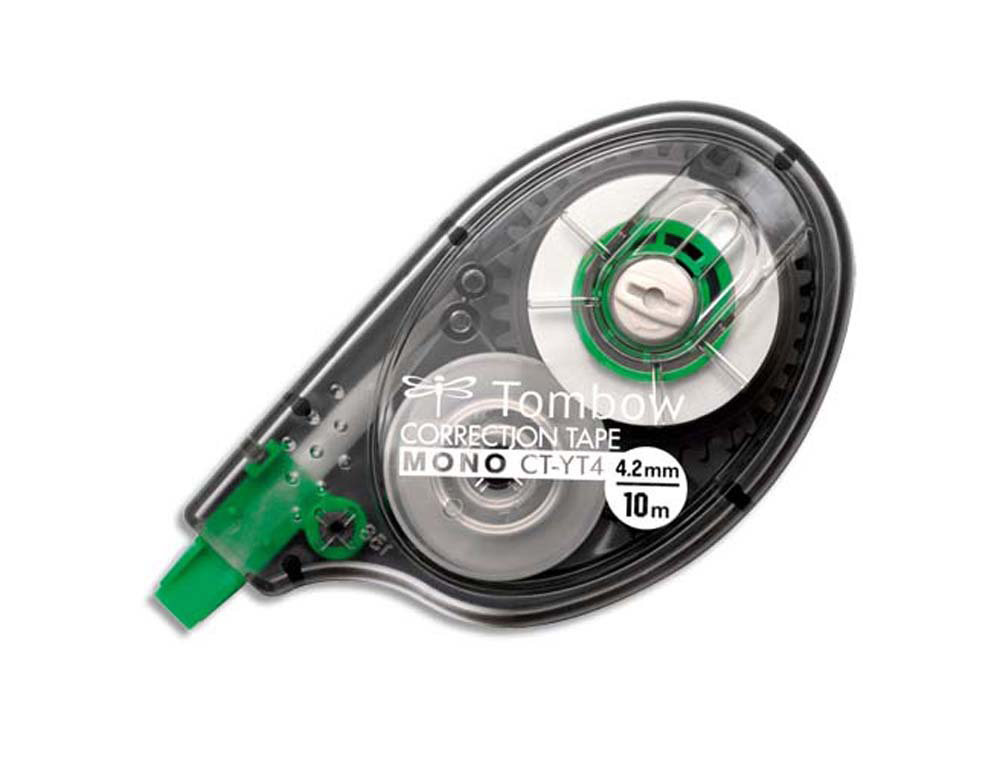 Correcteur tombow ct-yt4 monotape dévidoir ruban 4.2mmx10m correction latérale application régulière