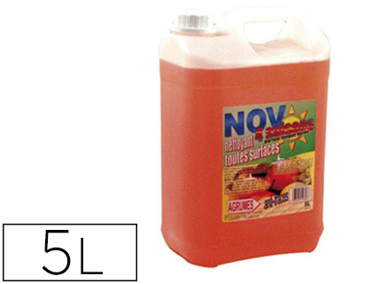 Nettoyant ménager coldis nettoie désodorise toutes surfaces tous revêtements parfum agrumes bidon 5l
