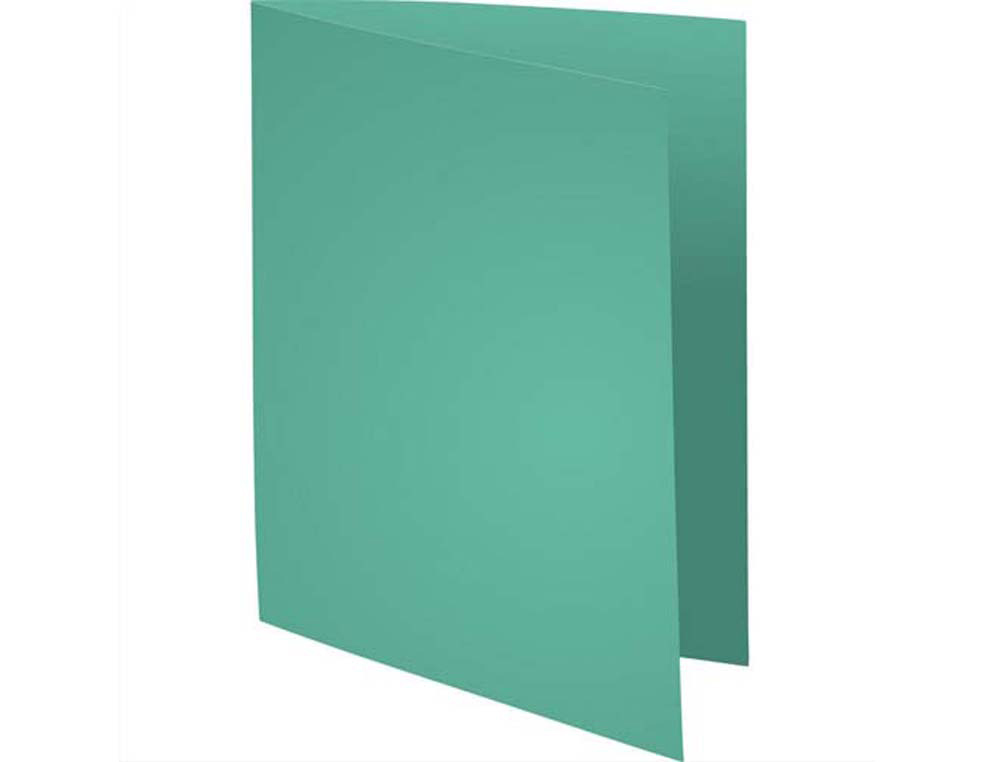 Chemise exacompta super carte 240x320mm 210g coloris vert clair pack 100 unités