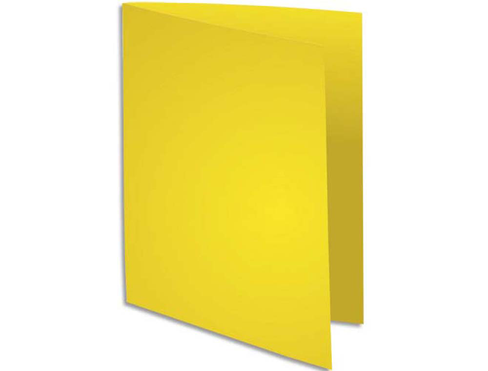 Sous-chemise exacompta rock's 220x310mm 80g coloris citron pack 100 unités