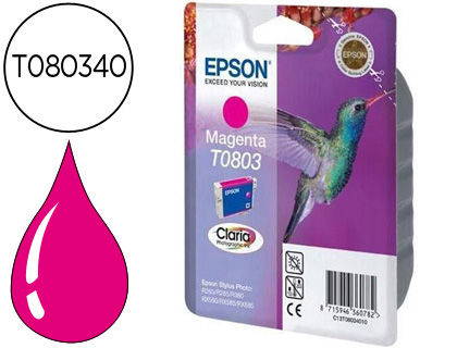 Cartouche d'encre original epson c13t08034011 445 p magenta