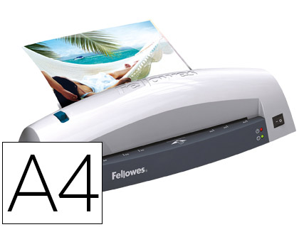 Plastifieuse fellowes lunar à chaud 80/125mc a4 vitesse 300mm/min température non réglable occasionnel