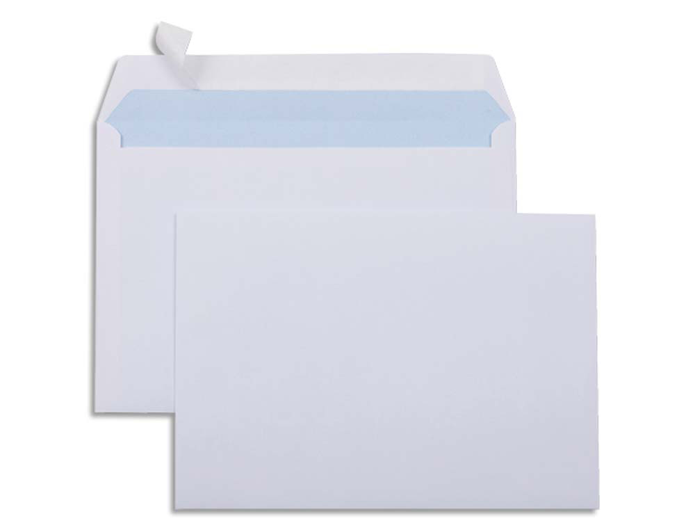 Enveloppe économique c5 162x229mm 80g adhésive coloris blanc boîte 500 unités