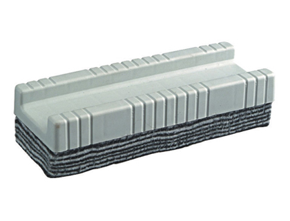 Brosse jpc tableau blanc corps plastique 10 lamelles feutres détachables 14,4x5,5cm
