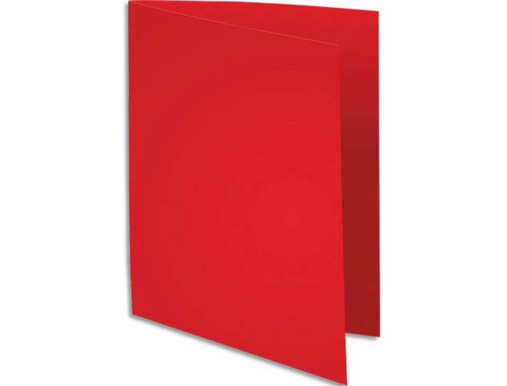 Chemise exacompta super carte 240x320mm 210g coloris rouge pack 100 unités